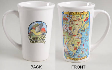 Adventure Destinations Latte Mug