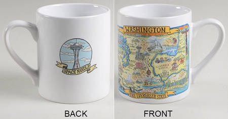 Adventure Destinations Jumbo Mug