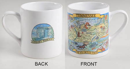 Adventure Destinations Jumbo Mug