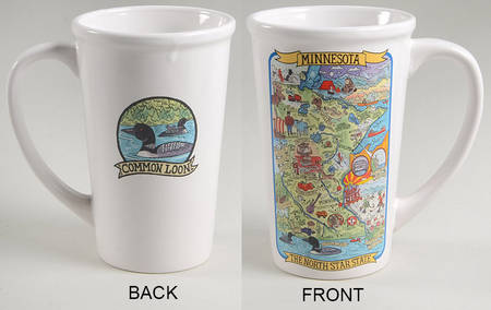 Adventure Destinations Latte Mug