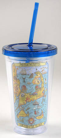 Adventure Destinations Acrylic Tall Tumbler with Lid & Straw