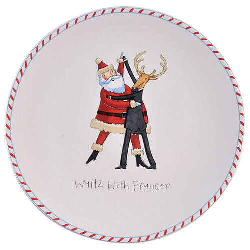 Christmas Dance Salad Plate