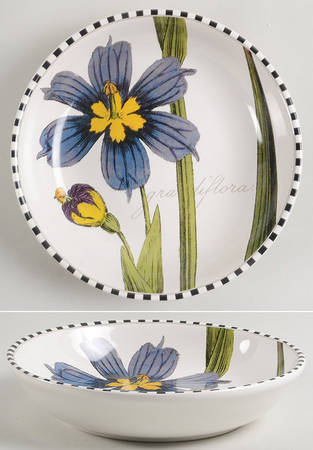 Botanical Floral 9" Soup/Pasta Bowl