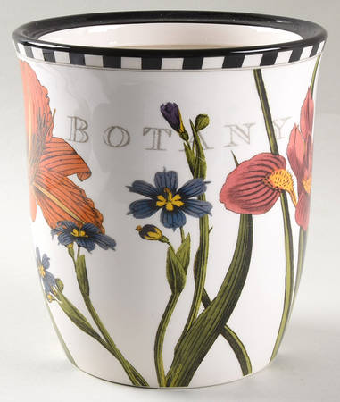 Botanical Floral Medium Canister No Lid
