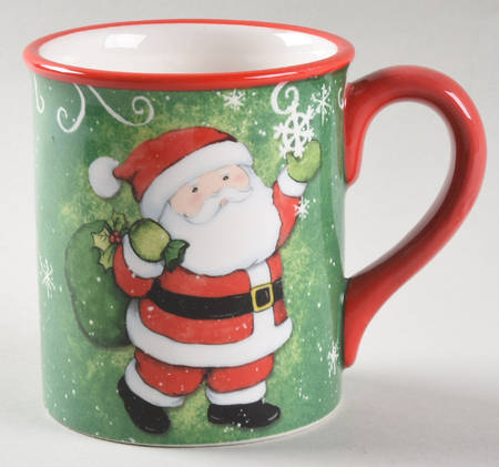 Holiday Magic Santa Mug by Certified International