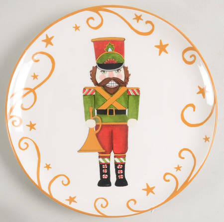 Holiday Magic Nutcracker Salad/Dessert Plate