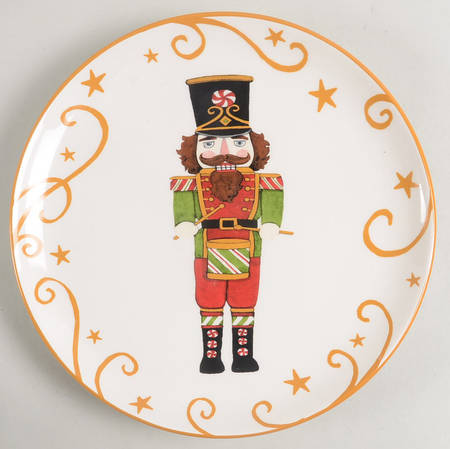 Holiday Magic Nutcracker Salad/Dessert Plate