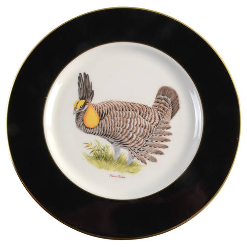American Game Birds Dinner Plate