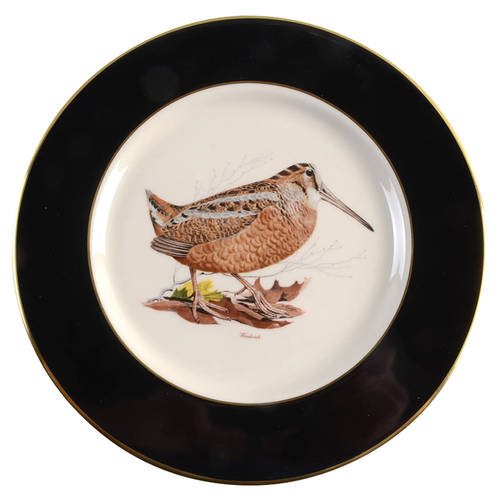 American Game Birds Dinner Plate