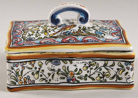 C461 5" Rectangular Box W/Lid