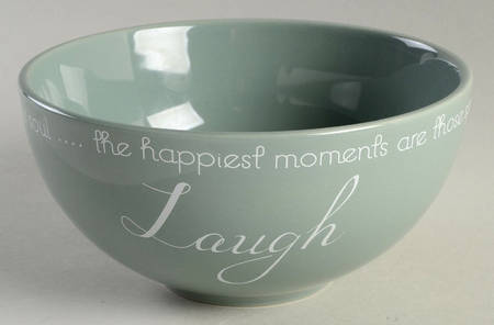 CIRCLES OF Love Green Coupe Cereal Bowl