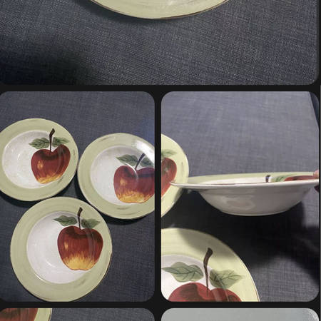Apple Sauce by Cambridge Potteries