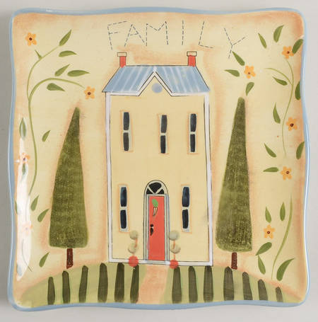 CKB23 Square Salad Plate by Cracker Barrel