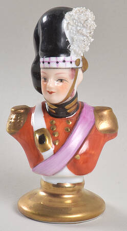 Miniature Bust Figurines by Limoges China (China)