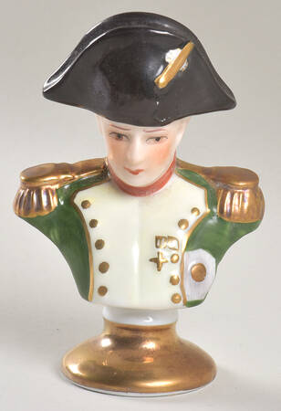 Miniature Bust Figurines Napoleon Bonaparte - No Box