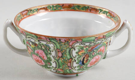 Rose Medallion (No People) Mini Sugar Bowl No Lid