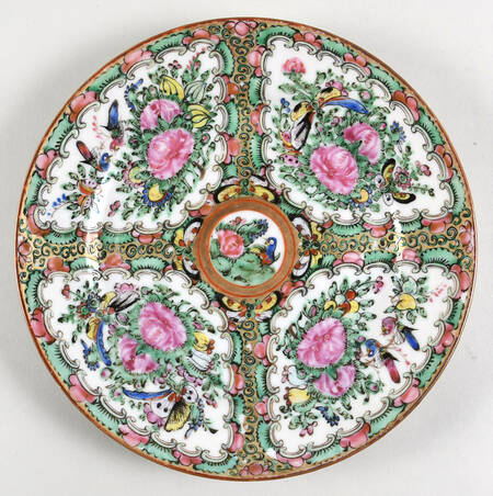 Rose Medallion (No People) Salad Plate