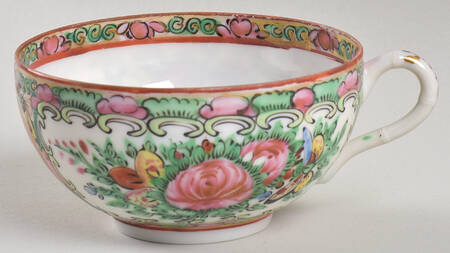 Rose Medallion (No People) Flat Cup