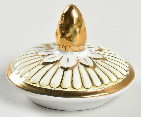 659 Lid for Teapot by Capo-di-Monte (Italy)