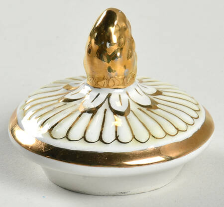 659 Lid for Sugar Bowl by Capo-di-Monte (Italy)