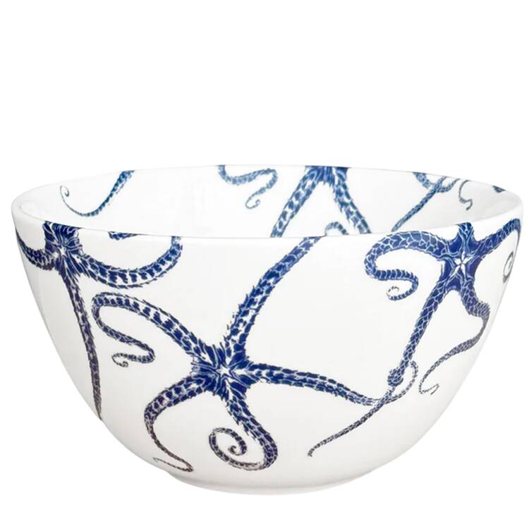 Starfish Blue Coupe Cereal Bowl