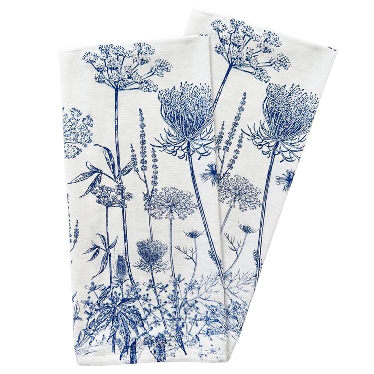 Summer Blues Cloth Kitchen Towel