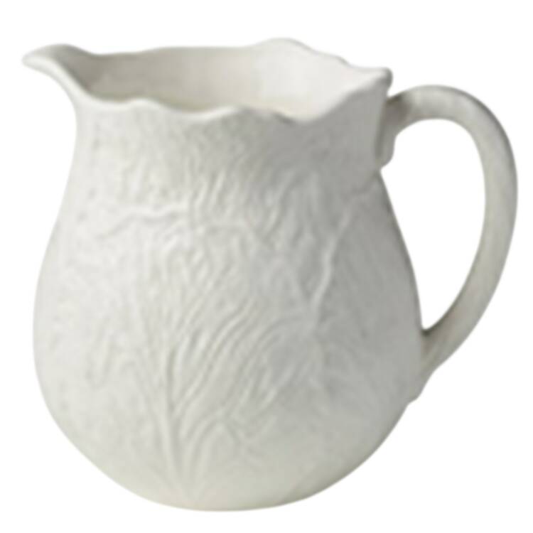 Le Jardin White Cabbage Pitcher