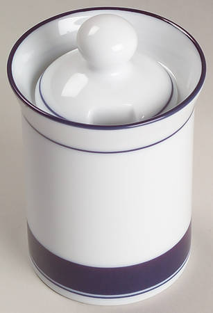 Allegro Blue (Portugal, Sri Lanka and Thailand) Sugar Bowl & Lid