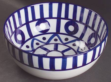 Arabesque (Sri Lanka, Phillipines) 10" Large Salad Serving Bowl