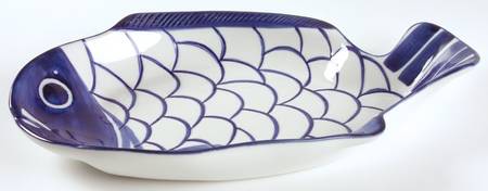 Arabesque (Sri Lanka, Phillipines) 11" Fish Platter