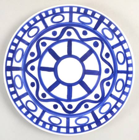 Arabesque (Sri Lanka, Phillipines) Melamine Salad Plate