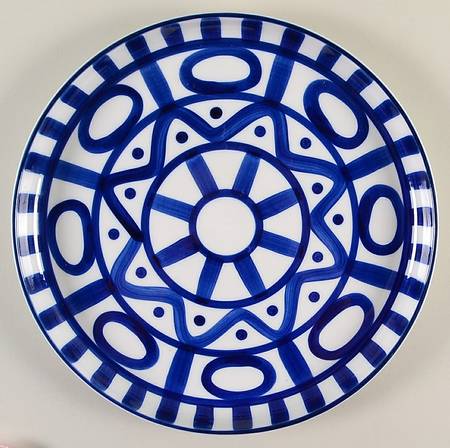 Arabesque (Sri Lanka, Phillipines) 10" Deep Round Platter