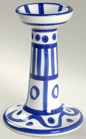 Arabesque (Sri Lanka, Phillipines) Tall Candlestick