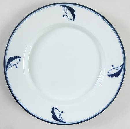 Bayberry Blue (Japan, Portugal) Salad Plate