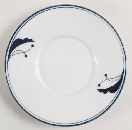 Bayberry Blue (Japan, Portugal) Saucer for Flat Cup