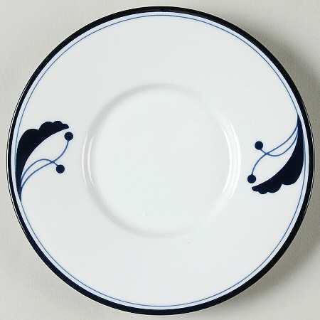 Bayberry Blue (Japan, Portugal) Saucer for Flat Cup