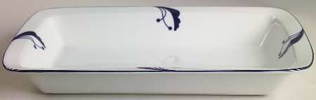 Bayberry Blue (Japan, Portugal) 12" Rectangular Baker by Dansk