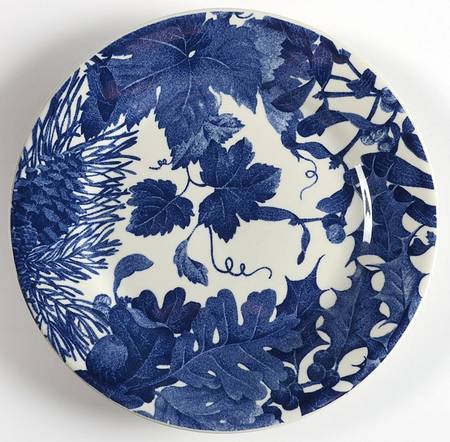 Blue Elm Salad Plate
