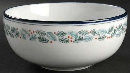 Christmas 8" Salad Serving Bowl