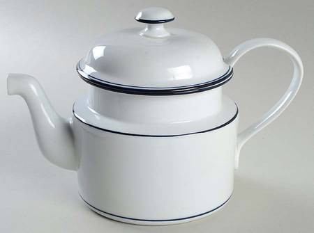 Christianshavn Blue Tea/Coffee Pot & Lid