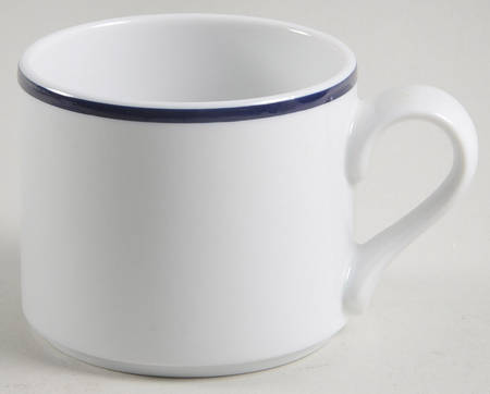 Christianshavn Blue Flat Cup