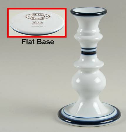 Christianshavn Blue 6" Candlestick