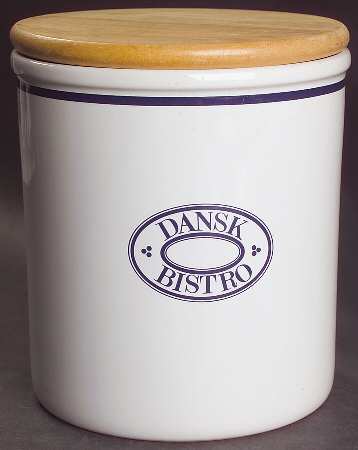 Christianshavn Blue Large Canister & Lid