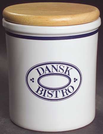 Christianshavn Blue Small Canister & Lid
