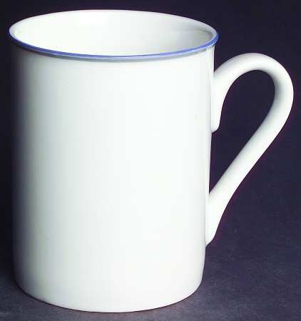 Damask Blue Mug by Dansk