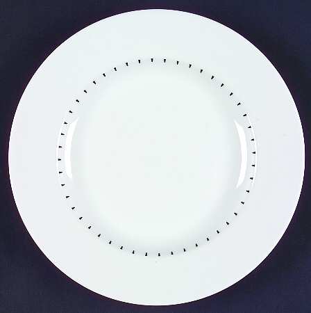 Ditto Black Salad Plate