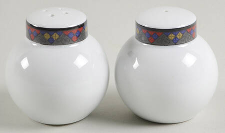 Emerald Braid Salt & Pepper Set by Dansk
