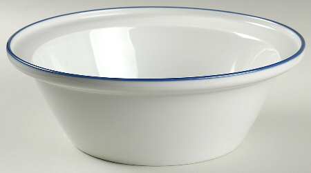 Epoch Blue 10" Round Vegetable Bowl