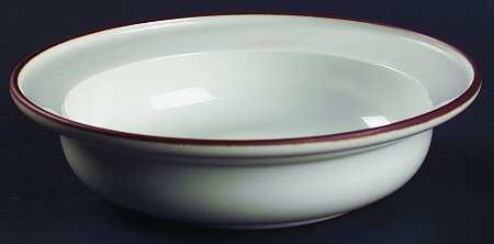 Epoch Brown Rim Cereal Bowl