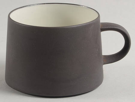 Flamestone Smooth Brown Flat Cup